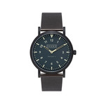 Morecambe // Black Mesh Strap