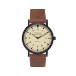 Barra // Light Brown Leather Strap