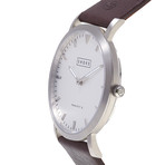 Cowes // Dark Brown Leather Strap