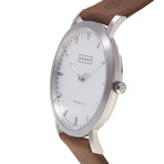 Cowes // Light Brown Leather Strap