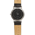 Cowes // Black Leather Strap