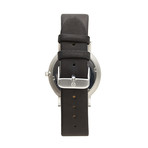 Cowes // Black Leather Strap