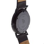 Falmouth // Black Leather Strap