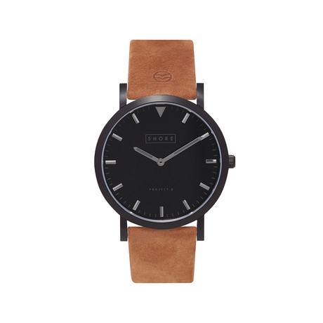 Falmouth // Tan Suede Leather Strap