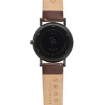 Falmouth // Dark Brown Leather Strap
