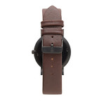 Falmouth // Dark Brown Leather Strap