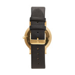 Abersoch // Black Leather Strap