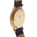 Abersoch // Black Leather Strap