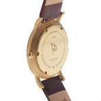 Abersoch // Dark Brown Leather Strap