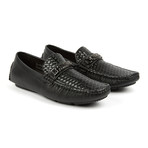 Woven Driver Shoe // Black (US: 9.5)
