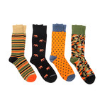 Dress Socks // Safari // Pack of 4