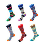 Dress Sock // Thin Stripe // Pack of 6