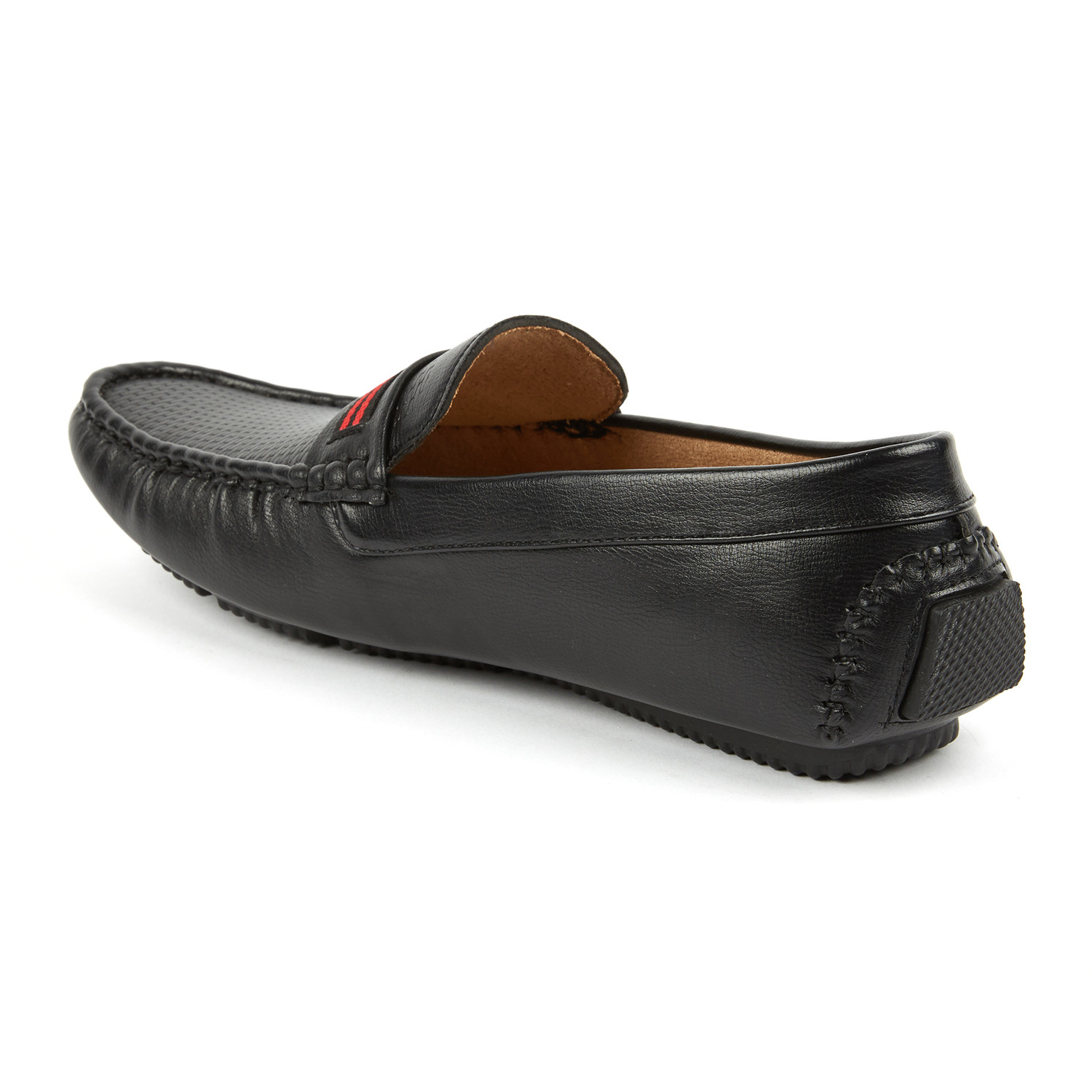 Ribboned Driver Shoe // Black + Red (US: 8) - Daily Haute - Touch of Modern