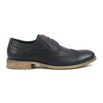 Tony's // Casual Wing-Tip Lace-Up // Navy (US: 10)