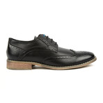 Tony's Casuals // Wingtip Casual Lace-Up Shoes // Black (US: 8.5)
