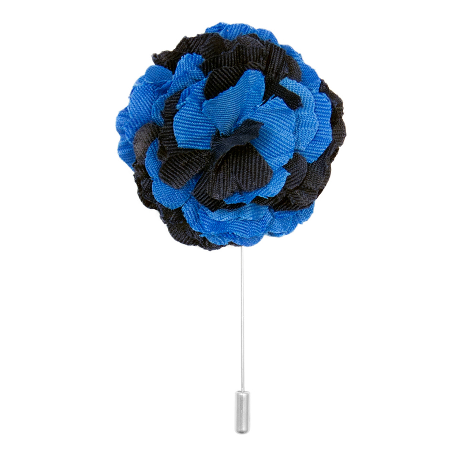 Lapel Pin // Royal Blue + Navy - Cotton Lapel Pins - Touch of Modern