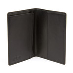 Premium Leather Passport Cover // Black