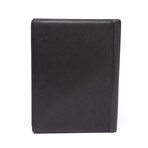 Joseph Daniel // Cashmere Napa Leather Zip-Around Portfolio // Black