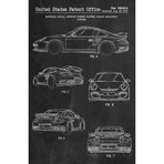 Porsche 911 Turbo // Matthias Kulla (Chalkboard // White Ink)