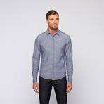 Lexington Button-Up Shirt // Chambray (S)