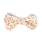 Hipster Bow Tie // Orange + Green Floral