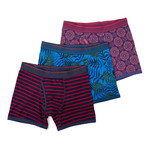 Boxer Briefs // Vacation // Pack of 3 (M (32"-34"))