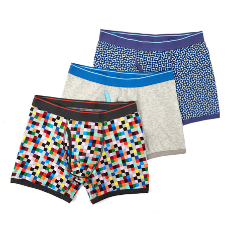 Boxer Briefs // Pixel Play // Pack of 3 (S)