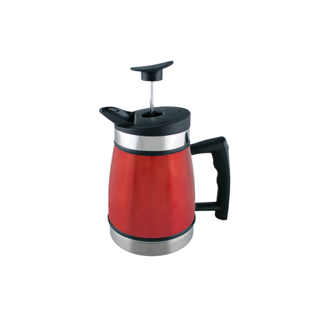 Table Top French Press // Candy Apple Red (20 oz.)