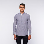 Ungaro // Button-Up Shirt // Grey Stripe (S)