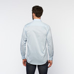 Brio Milano // Button Up Long-Sleeve Shirt // Light Blue (L)