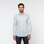 Brio Milano // Button Up Long-Sleeve Shirt // Light Blue (M)