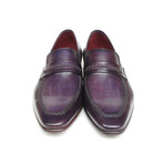 Hand-Painted Loafer // Purple (Euro: 40)