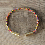 Recycled Bullet Casing Bracelet // Overkill Camo