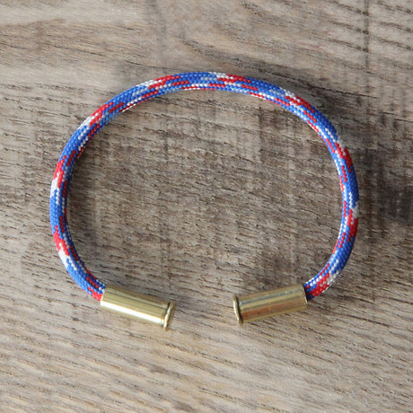 Recycled Bullet Casing Bracelet // Independence Camo
