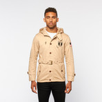 American Aviator Hooded Parka // Khaki Tan (S)