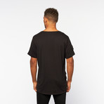 Cargo Pocket Tee // Black (S)