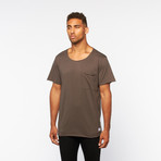 Raw Cut Short-Sleeve Tee // Gunmetal Grey (2XL)