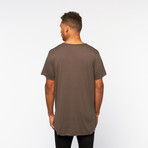 Raw Cut Short-Sleeve Tee // Gunmetal Grey (2XL)