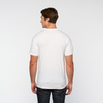 Home Washed Cotton Pocket Tee // White (L)