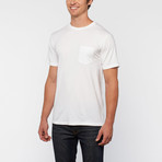 Home Washed Cotton Pocket Tee // White (XL)