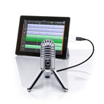 Meteor USB Studio Condenser Microphone + Headphones