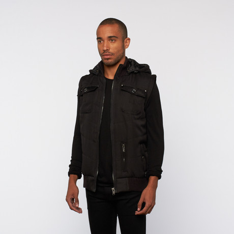 Zipoff Sleeve Jacket // Black (S)