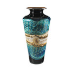 Large Black Opal Traditional Urn // 212848