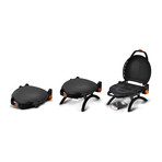 O-Grill Portable Grill + Dock Combo // Black