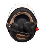 Andrea Cardone // Smooth Black Leather Helmet (21.3" Circumference // XS)