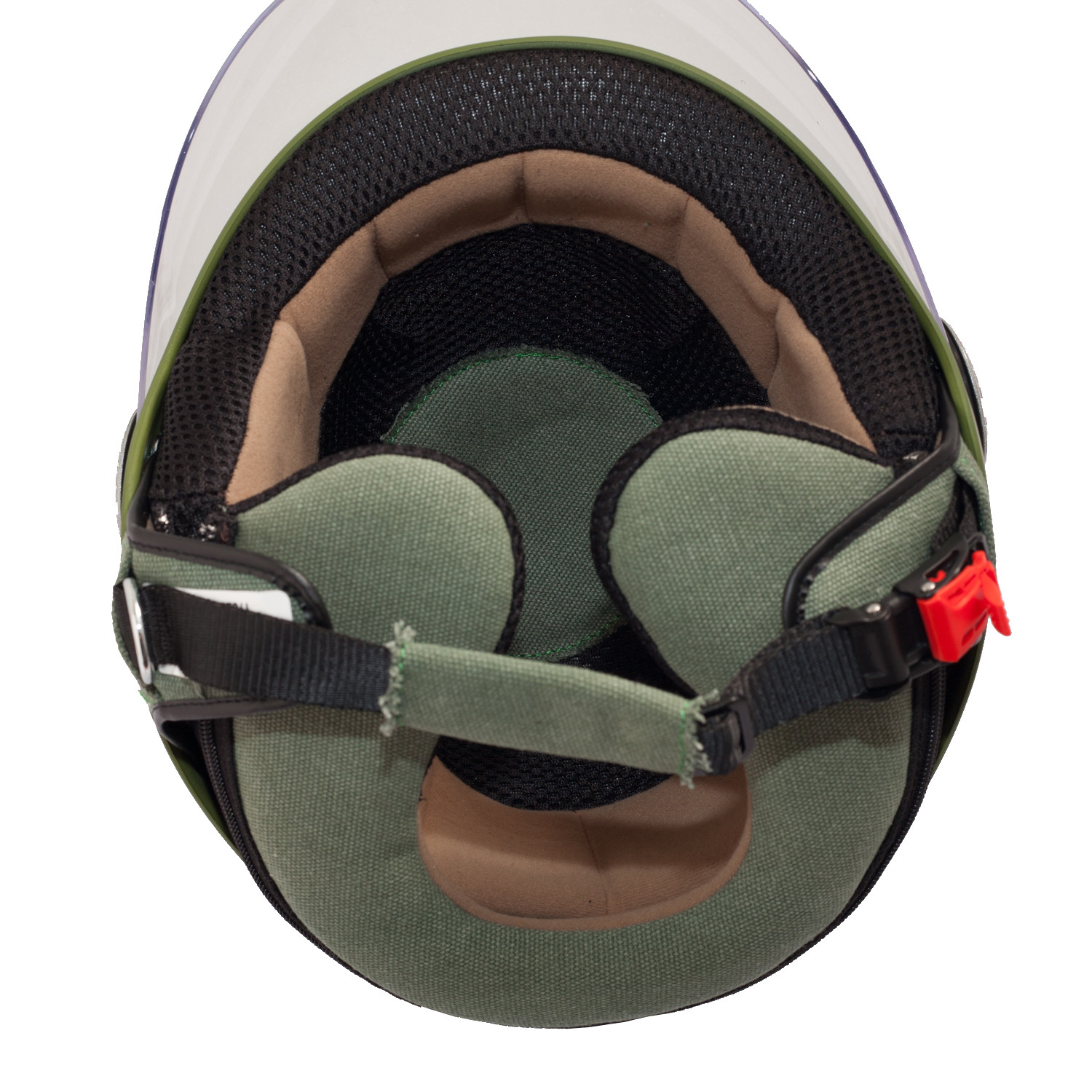 Olive Green Canvas Helmet (21.3