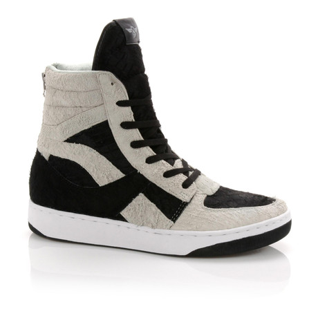 Osano High Top // Black + White (US: 7)