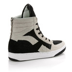Osano High Top // Black + White (US: 9.5)