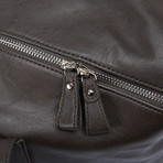 Derek Diagonal Duffle Bag // Charcoal