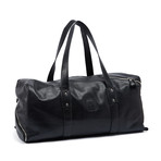 Derek Diagonal Duffle Bag // Black